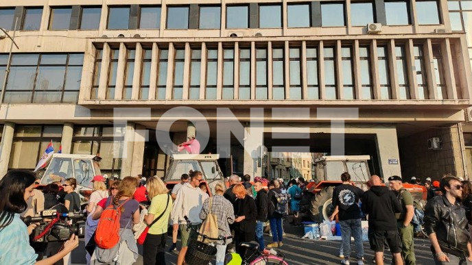 Blokada Skupštine grada